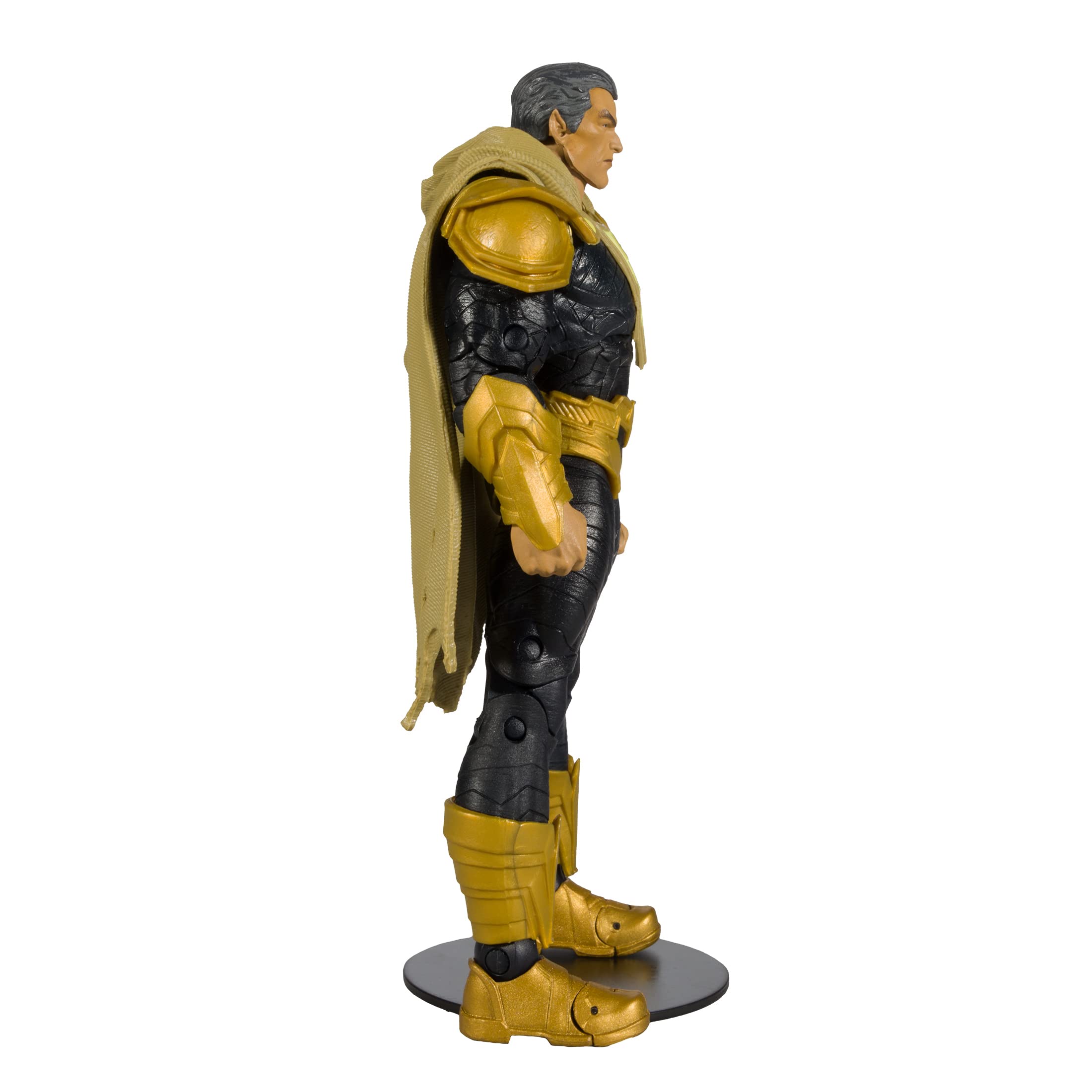 McFarlane Toys Black Adam WV1 included comic card for storytelling.