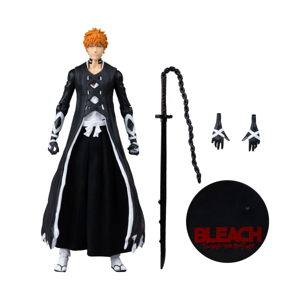 7in Ichigo figure from McFarlane Toys with extra hands for poses