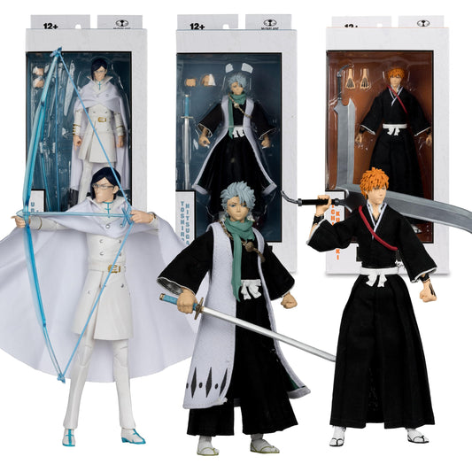 McFarlane Toys Bleach 7-inch figure in dynamic pose for display and collection