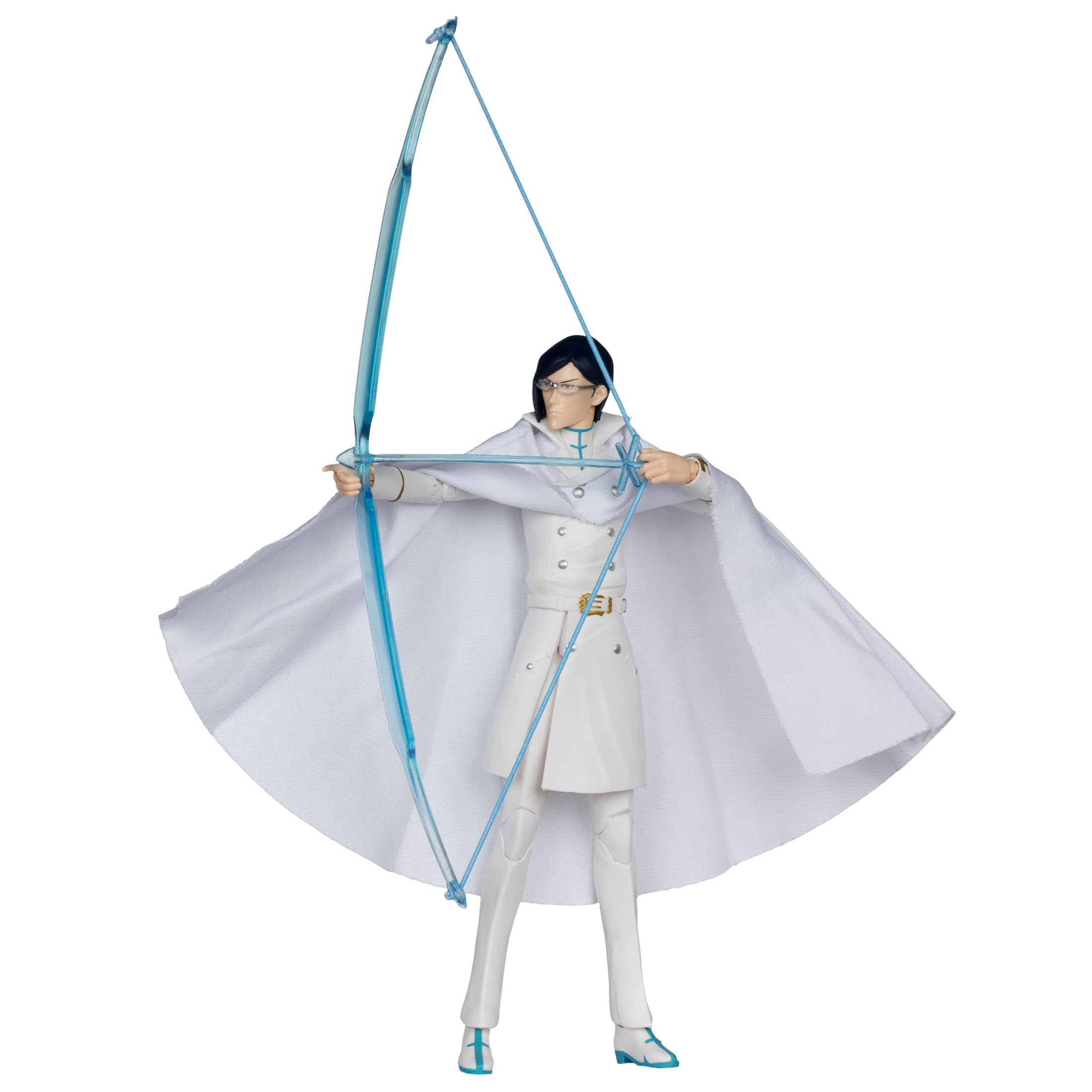 McFarlane Toys Bleach Uryu Ishida 7in figure portrait with detailed sculpt for display