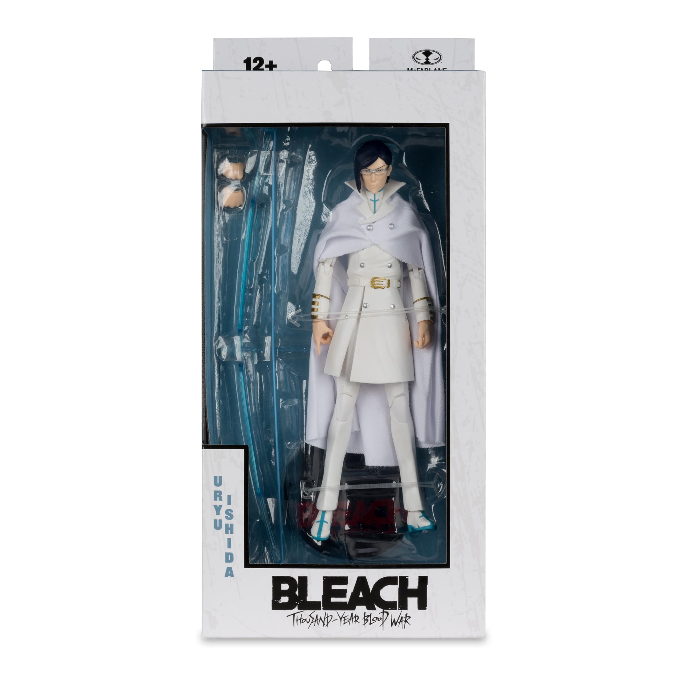 McFarlane Toys Bleach Uryu Ishida packaging shot for scale and presentation