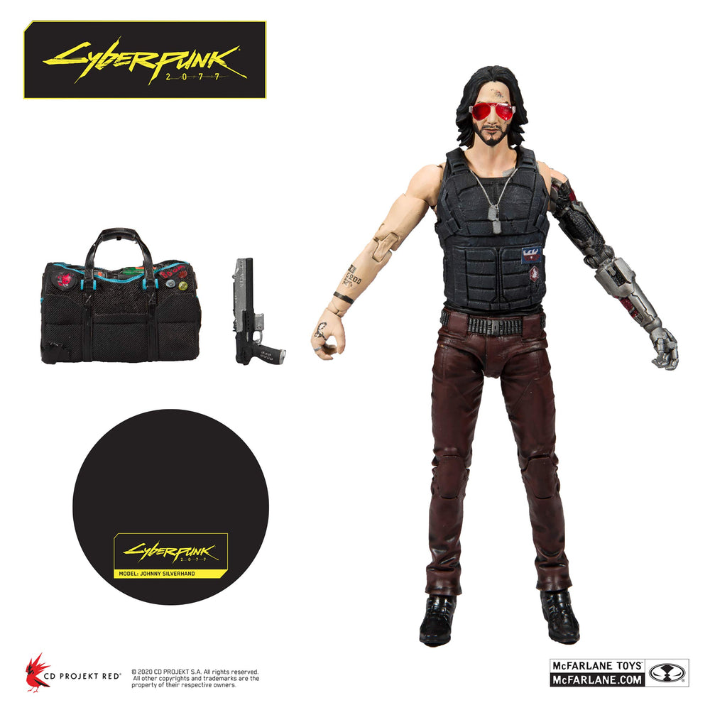 McFarlane Toys Cyberpunk 2077 Window Box Packaging ideal for gift-ready collection