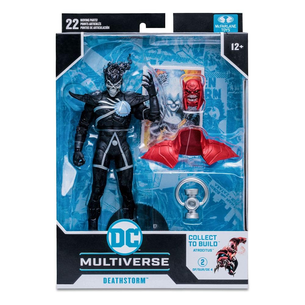McFarlane Toys Deathstorm packaging image for collector display.