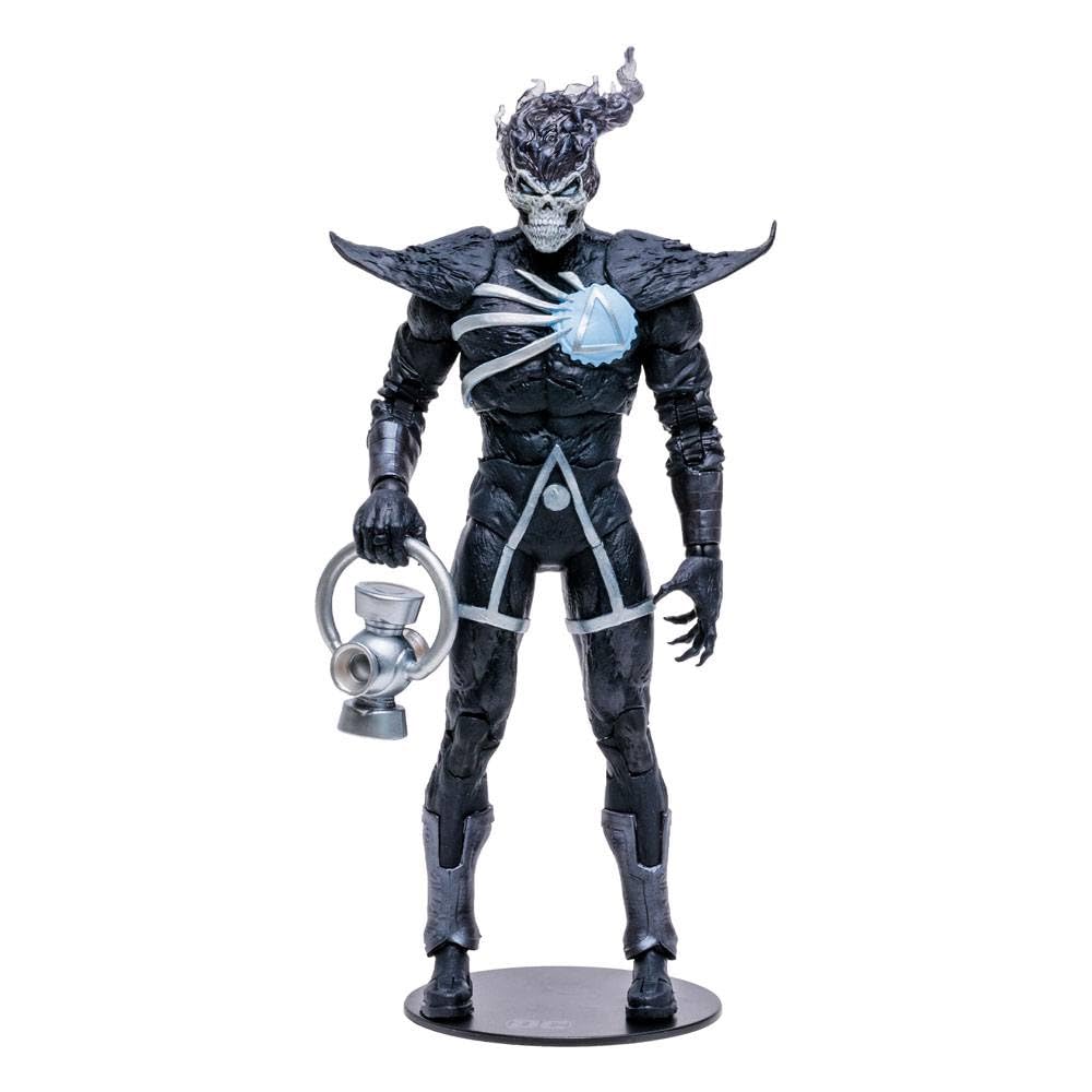 McFarlane Toys Deathstorm figure front view with dynamic poseability.