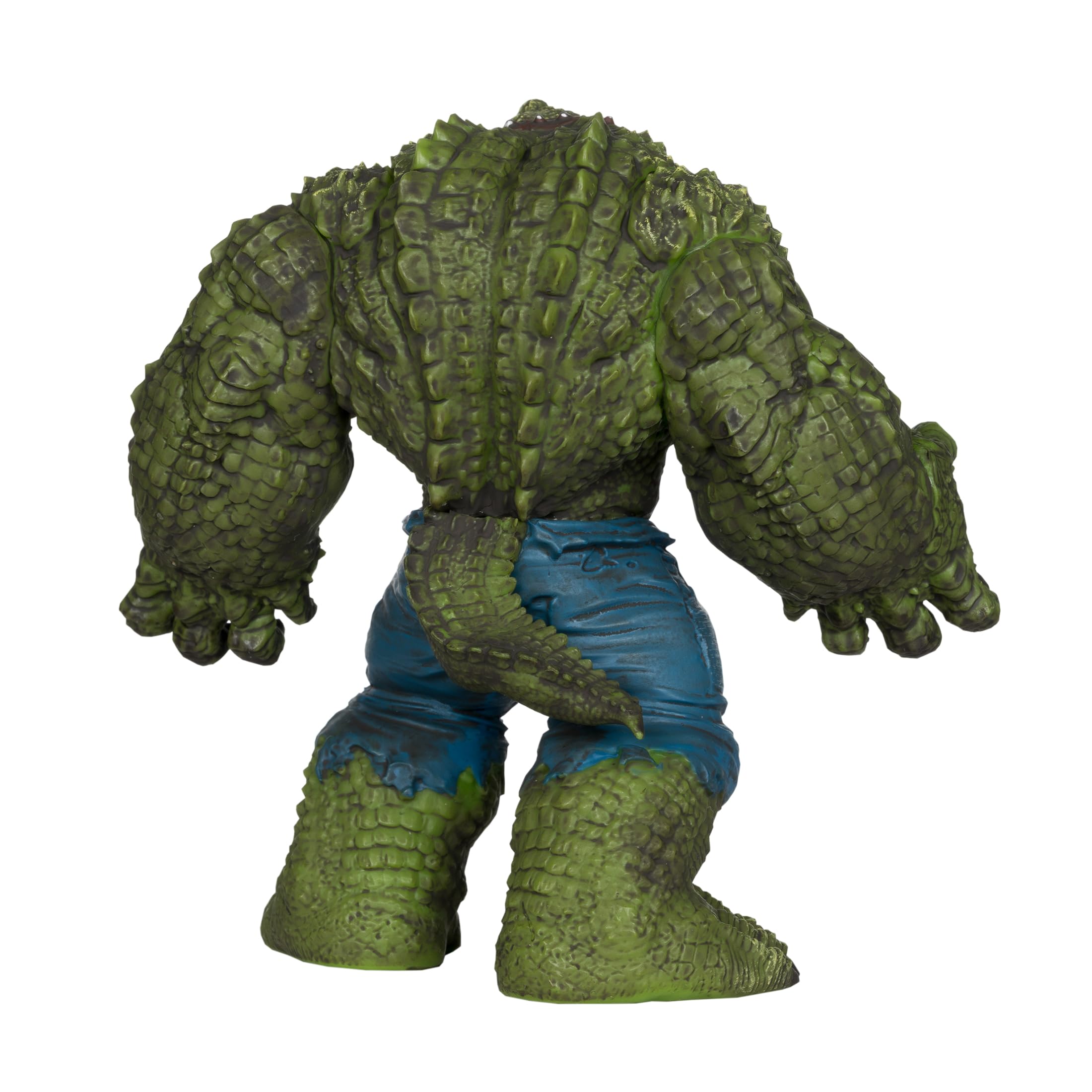 McFarlane Toys Killer Croc pose details provide display-ready articulation highlights.