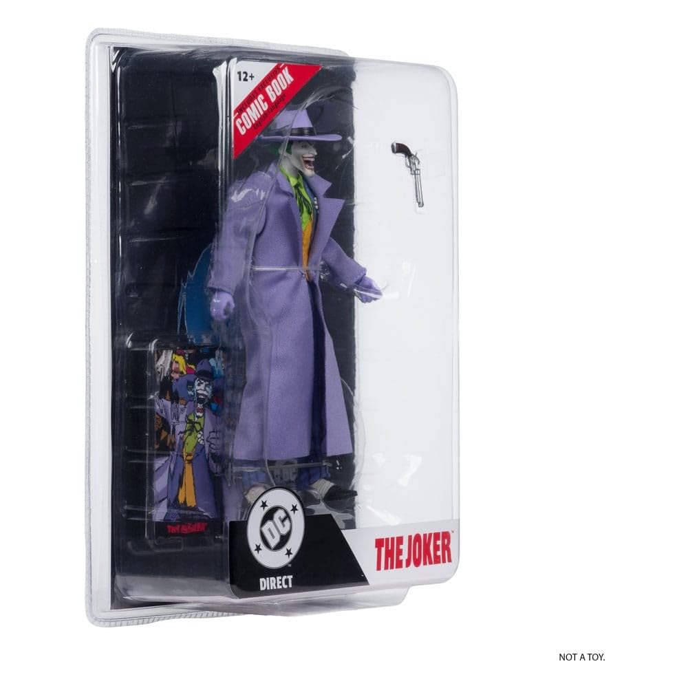McFarlane Toys Joker packaging art enhances display options