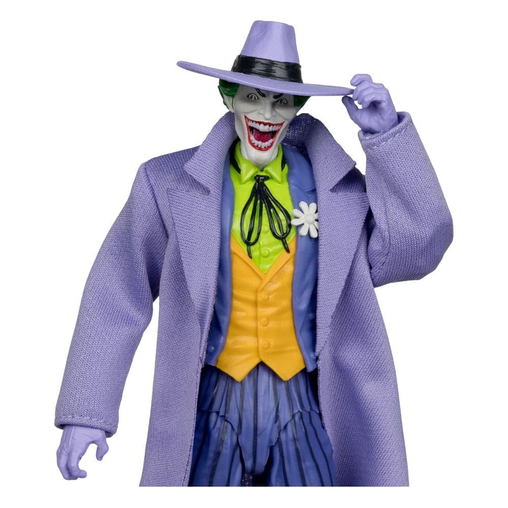 McFarlane Toys Joker soft-goods coat adds lifelike shelf texture