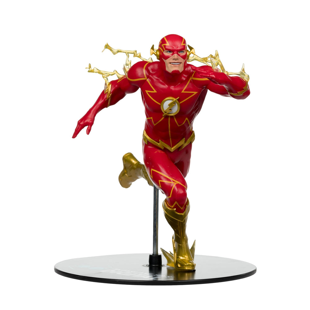 McFarlane Toys DC Direct The Flash dynamic pose for eye-catching shelf display