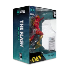 McFarlane Toys DC Direct The Flash packaging art box hints at premium collectibles
