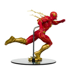 McFarlane Toys DC Direct The Flash sculpt details show fabric texture and lines