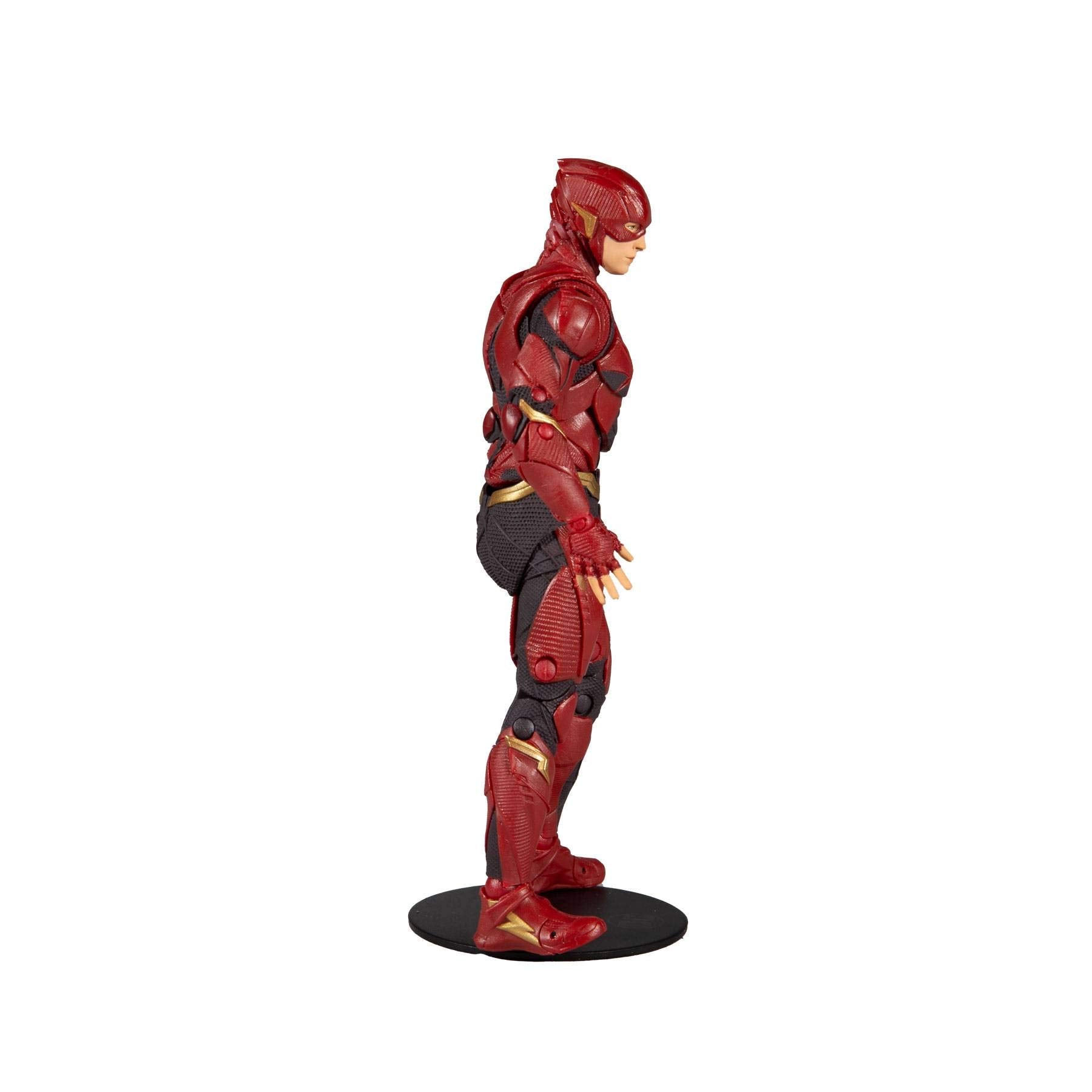 McFarlane Toys Flash base provides stable posing for dynamic scenes.
