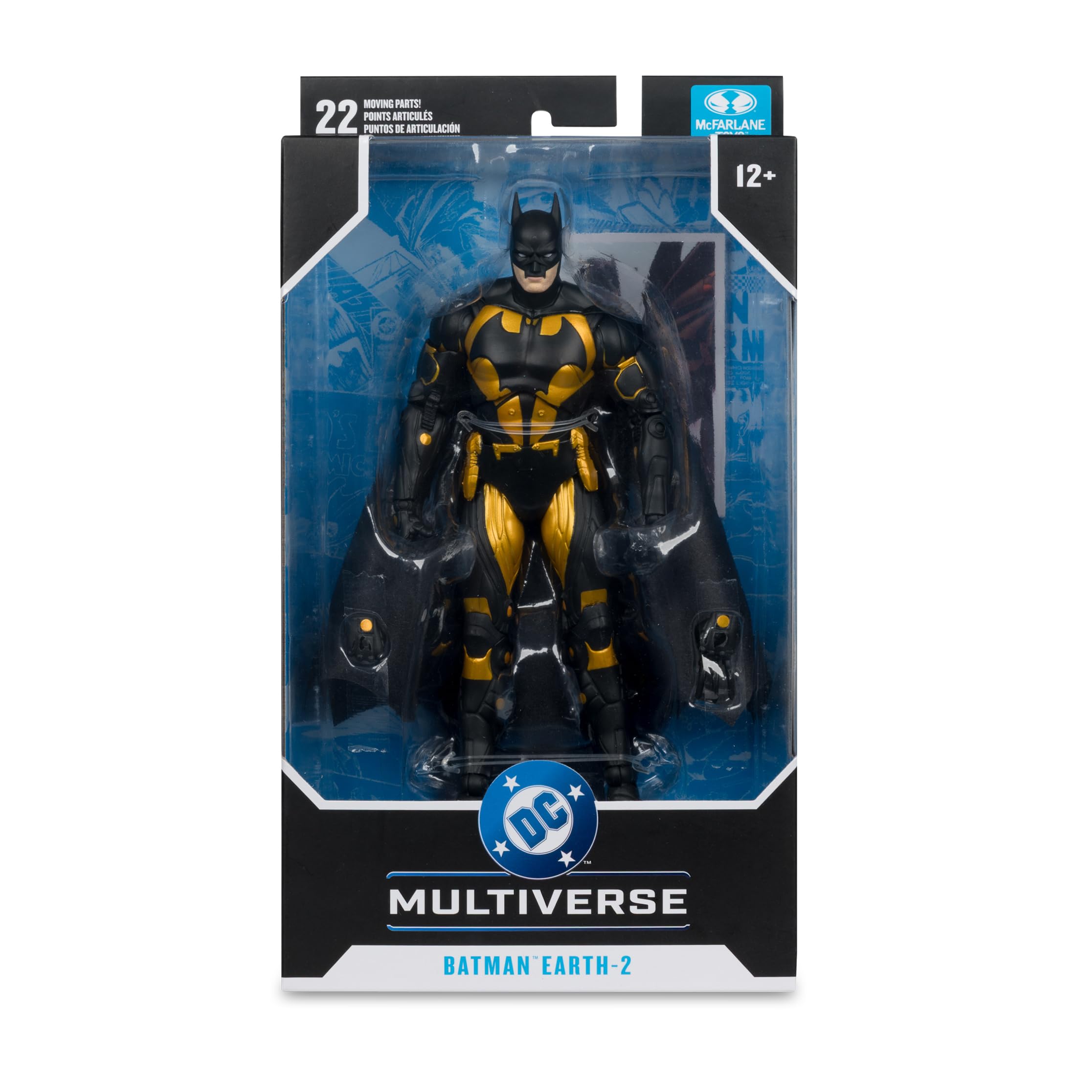 McFarlane Toys Batman Earth-2 figure with 22-point articulation engaged