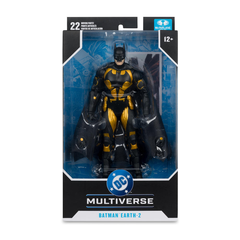 McFarlane Toys Batman Earth-2 figure with 22-point articulation engaged
