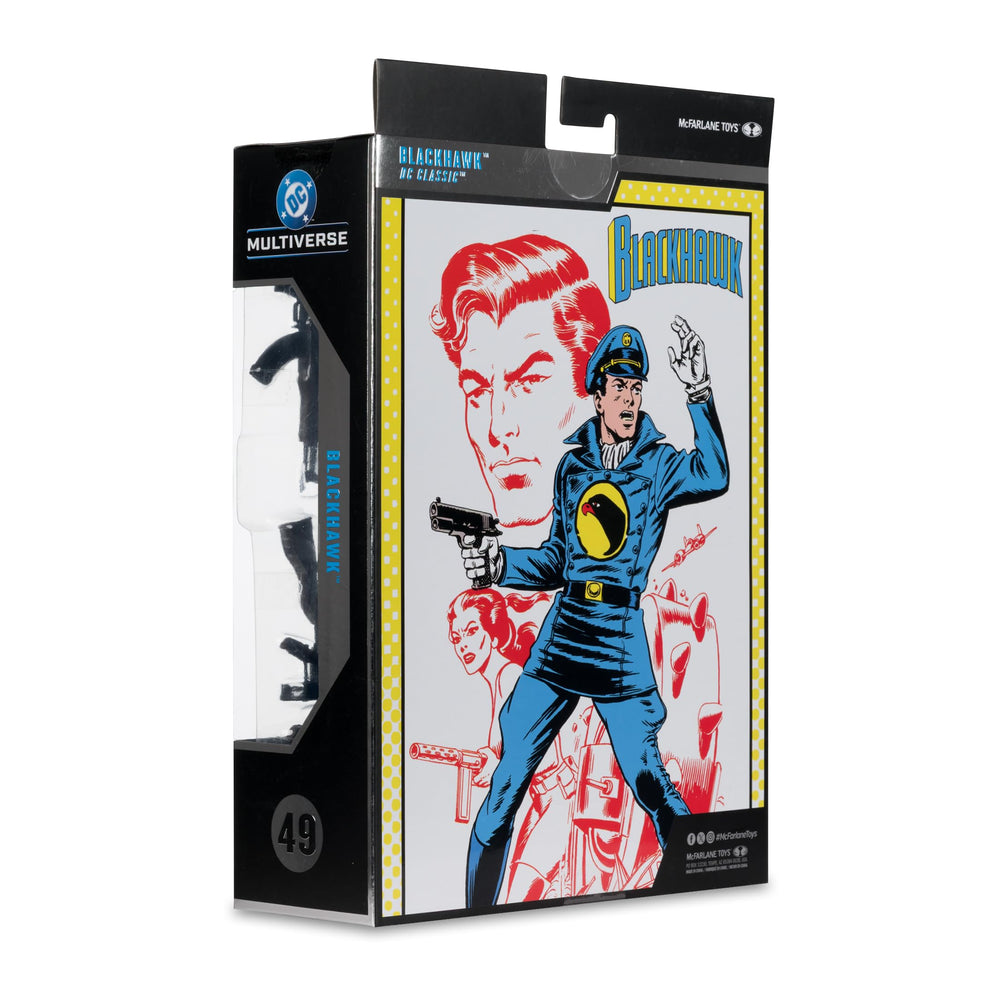 McFarlane Toys Blackhawk collectors edition packaging highlights premium presentation