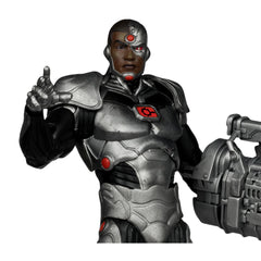 McFarlane Toys Cyborg 7in figure articulated poses showcase range of movement options