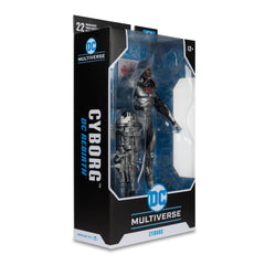 McFarlane Toys DC Multiverse Cyborg 7in display-ready for shelves