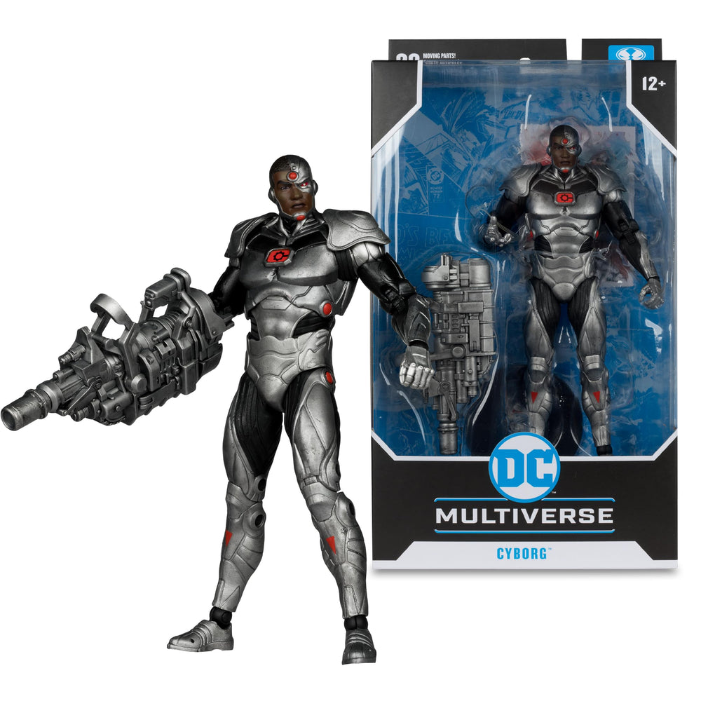 McFarlane Toys DC Multiverse Cyborg DC Rebirth design for collectors