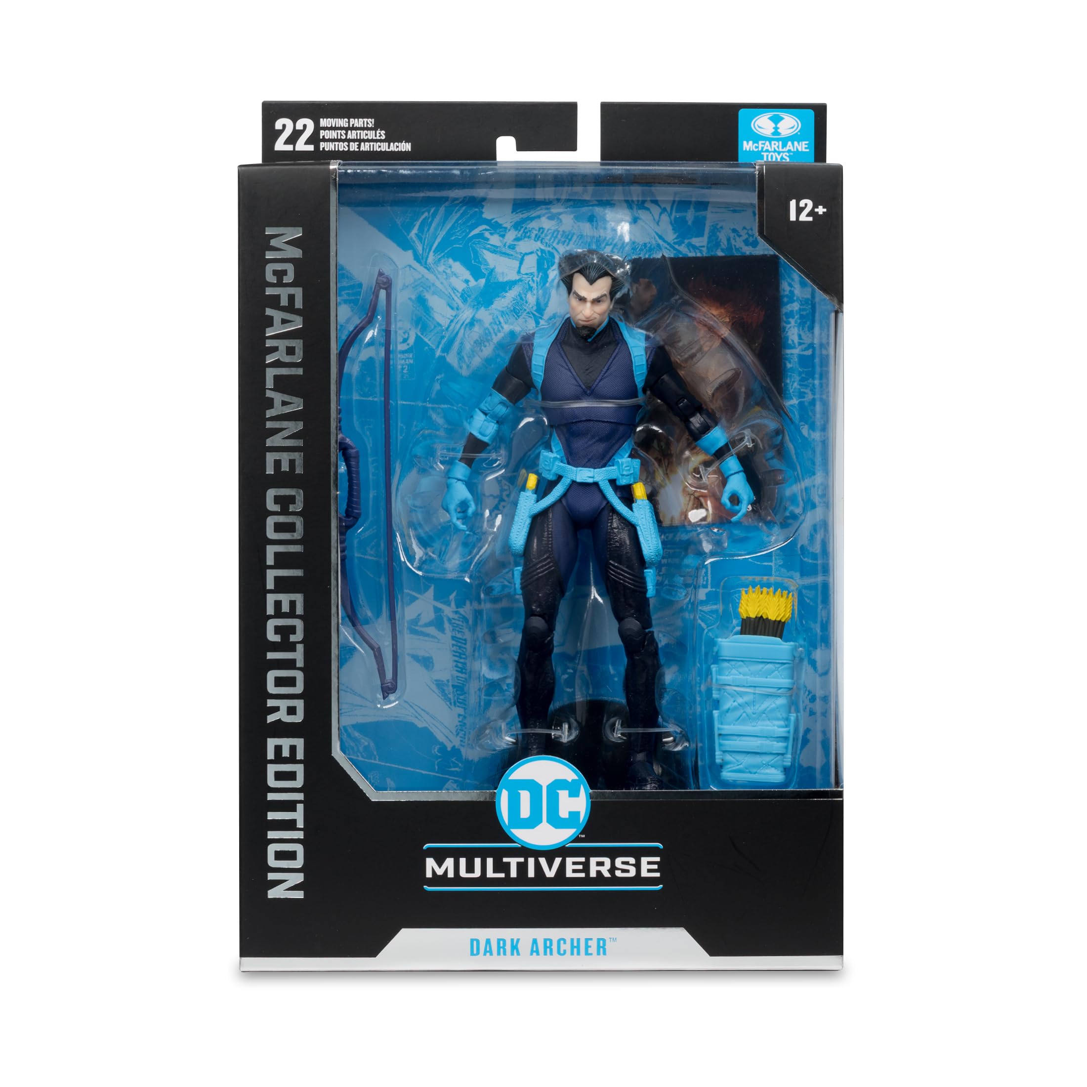 7-inch scale Dark Archer figure ideal for desk or shelf