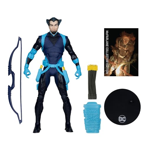 McFarlane Toys DC Multiverse Dark Archer dynamic pose with detailed sculpt