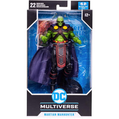 Included accessories for immersive display and play with Martian Manhunter figure.