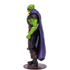 DC Multiverse McFarlane Toys Martian Manhunter figure ready for display with others.