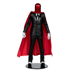McFarlane Toys Red Hood art card provides collectible context for fans.