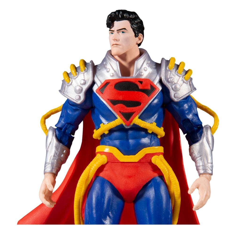 McFarlane Toys Superboy-Prime figure articulation with up to 22 points