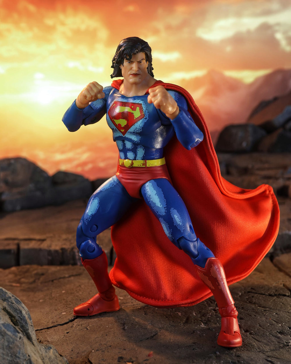 McFarlane Toys Superman DC Multiverse packaging shot ideal for collectors shelves