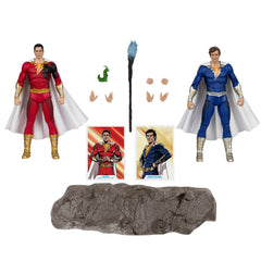 Shazam wizard staff accessory shown with detailed features for display setups.