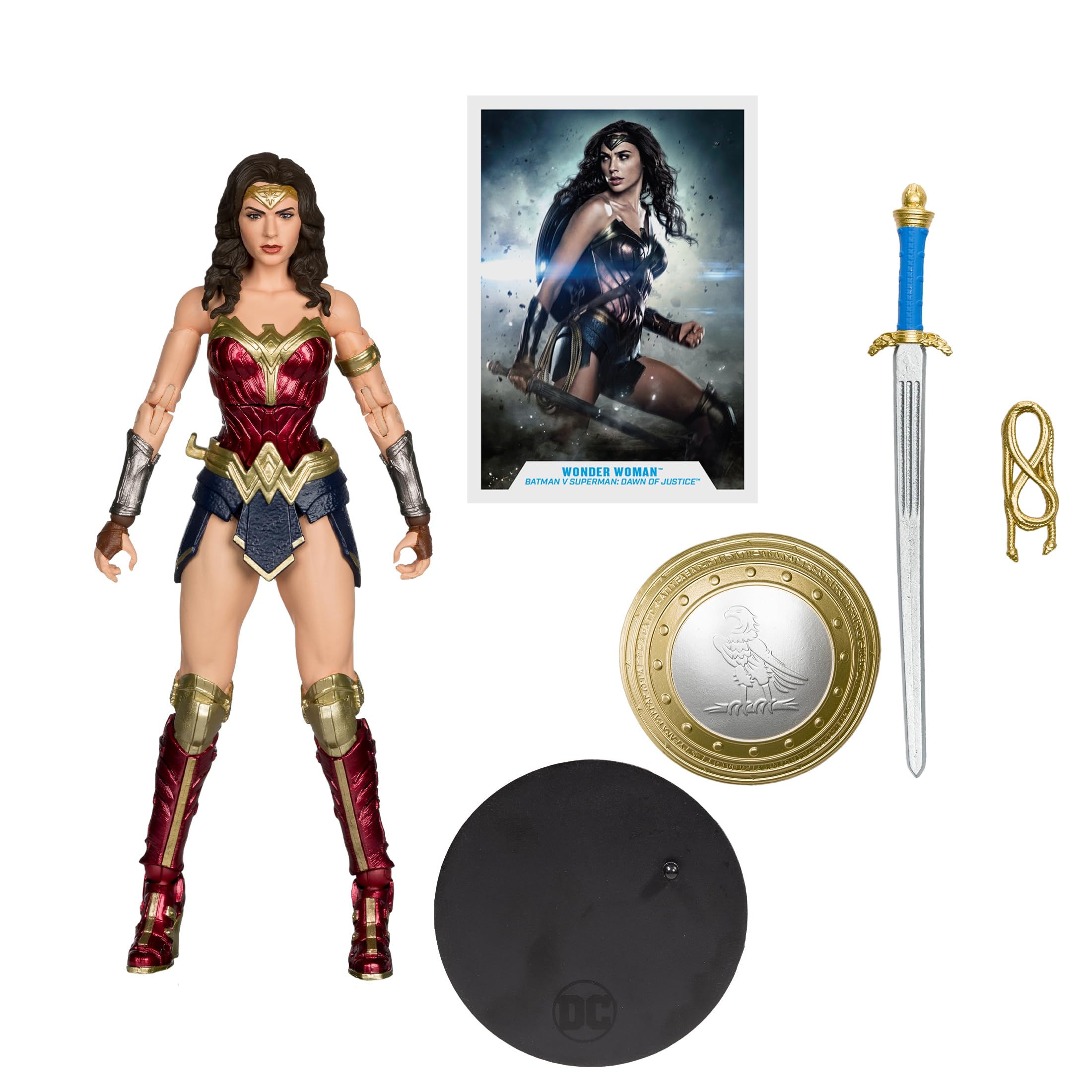 McFarlane Toys DC Multiverse Wonder Woman 7in figure in dynamic display pose