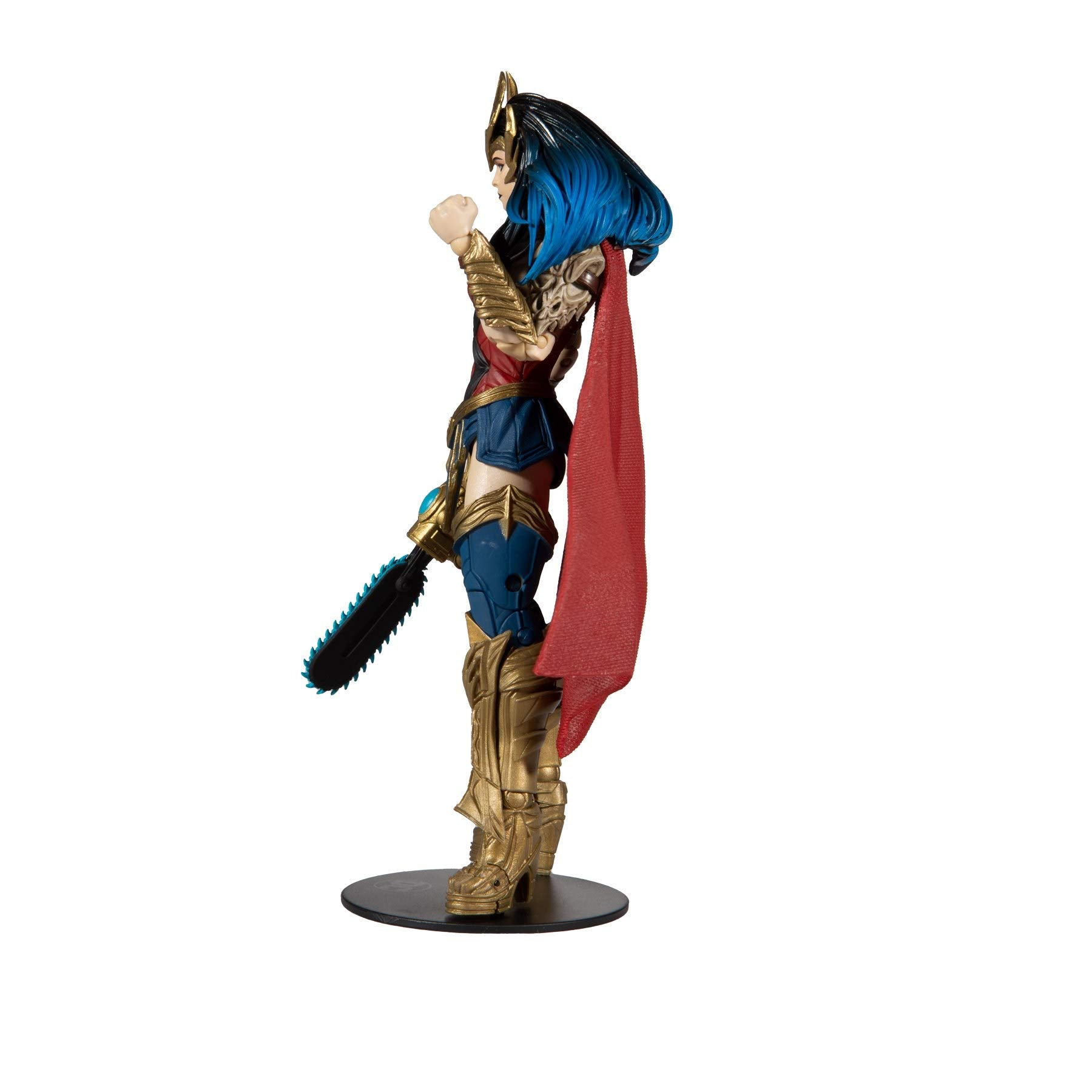 McFarlane Toys Wonder Woman Dark Nights dynamic pose emphasizing articulation