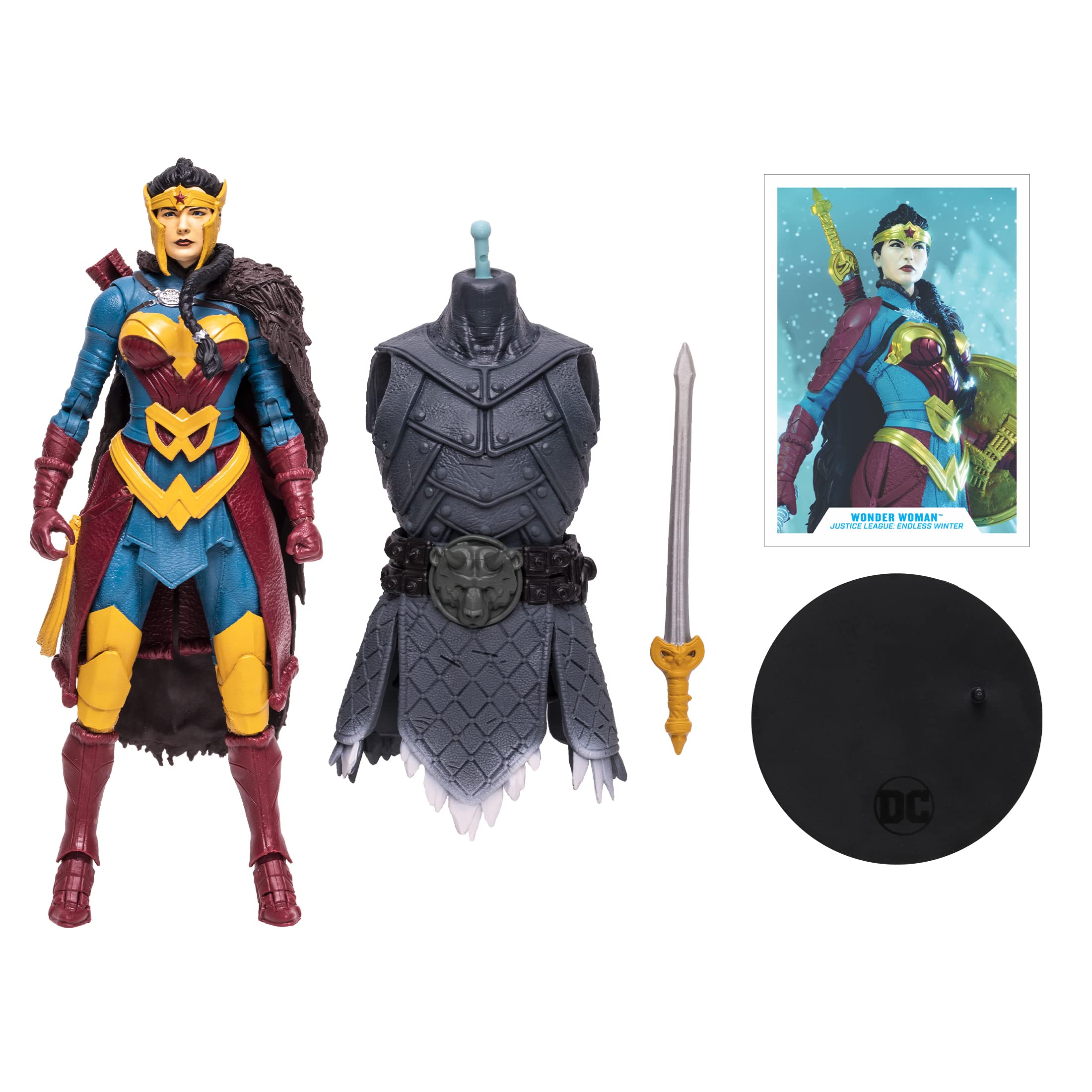 Compact packaging card highlights Endless Winter theme for fans and collectors.