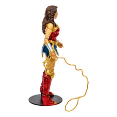McFarlane Toys DC Multiverse Wonder Woman tiara boomerang included for action-packed play.