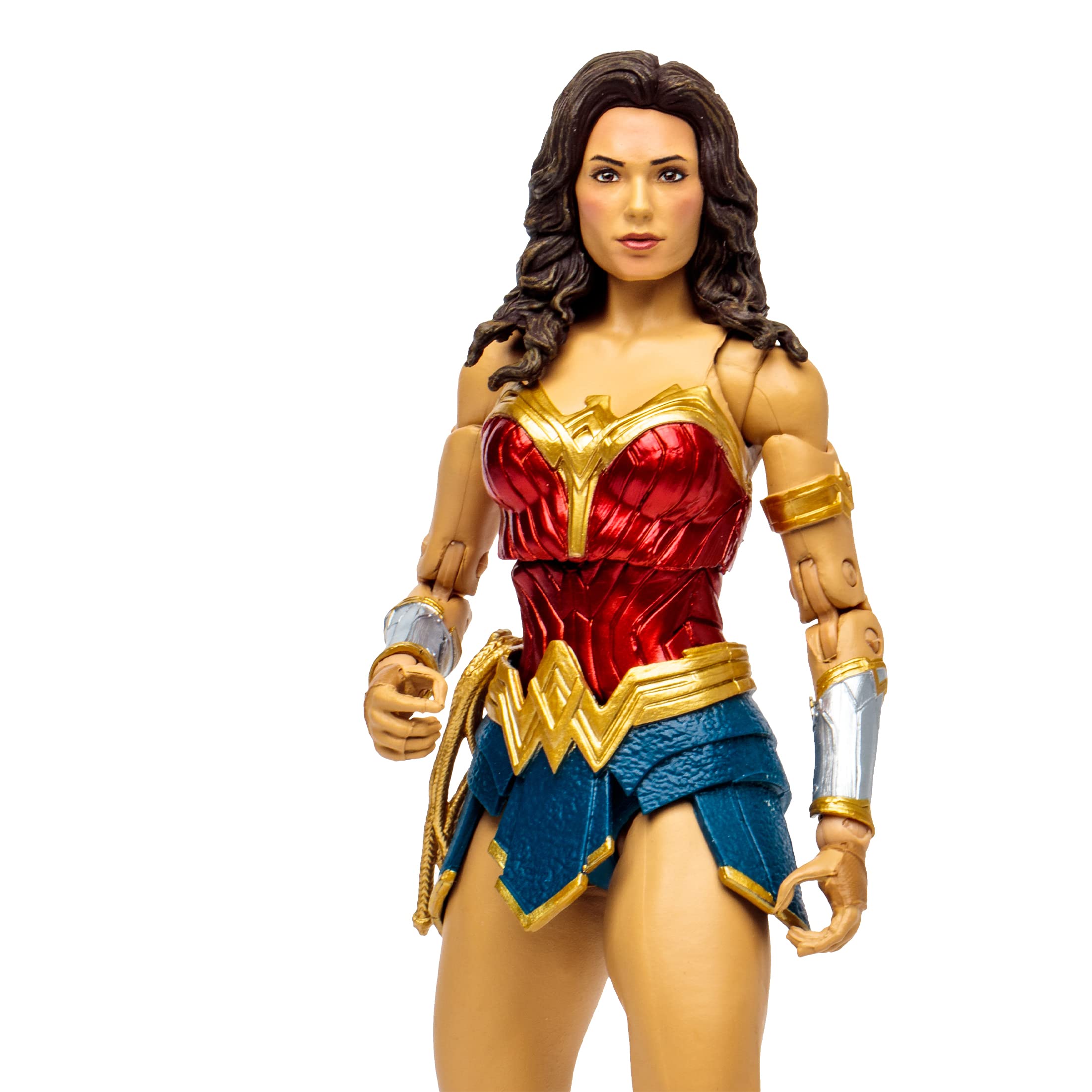 McFarlane Toys DC Multiverse Wonder Woman wrapped lasso accessory enhances pose options.