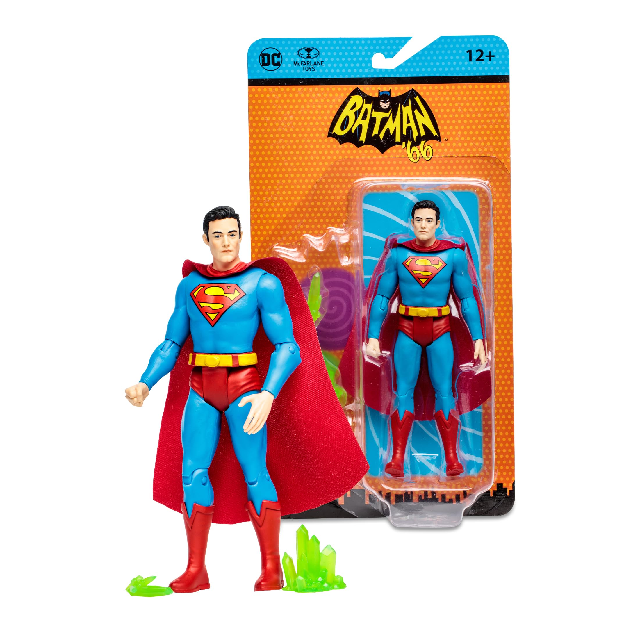 Collect all McFarlane DC Retro figures for a complete display.