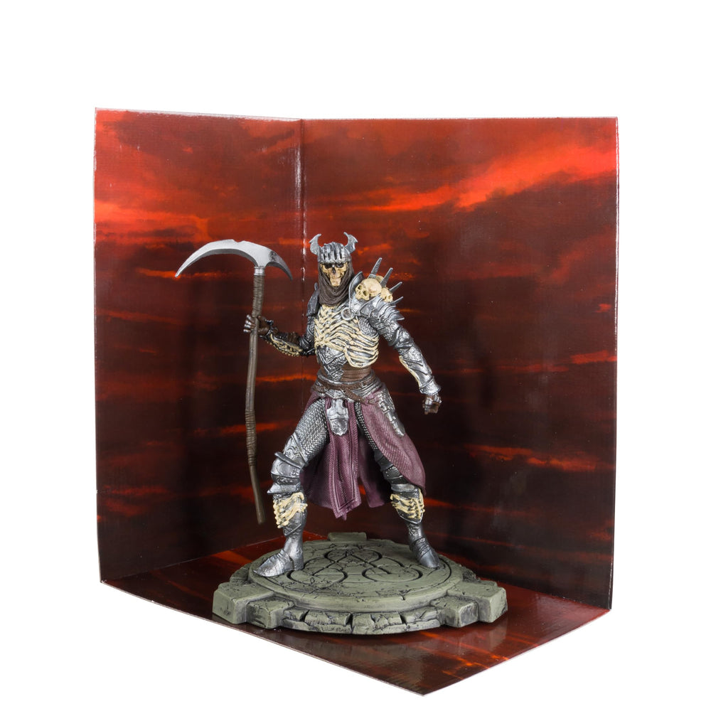 McFarlane Toys Diablo IV Bone Spirit Necromancer figure close-ups highlight texture.