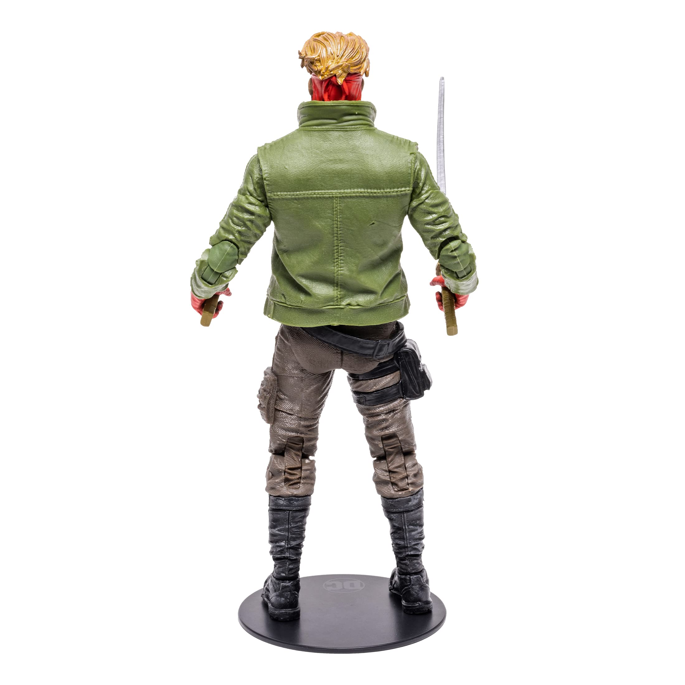 McFarlane Toys Grifter Infinite Frontier costume detail enhances authenticity