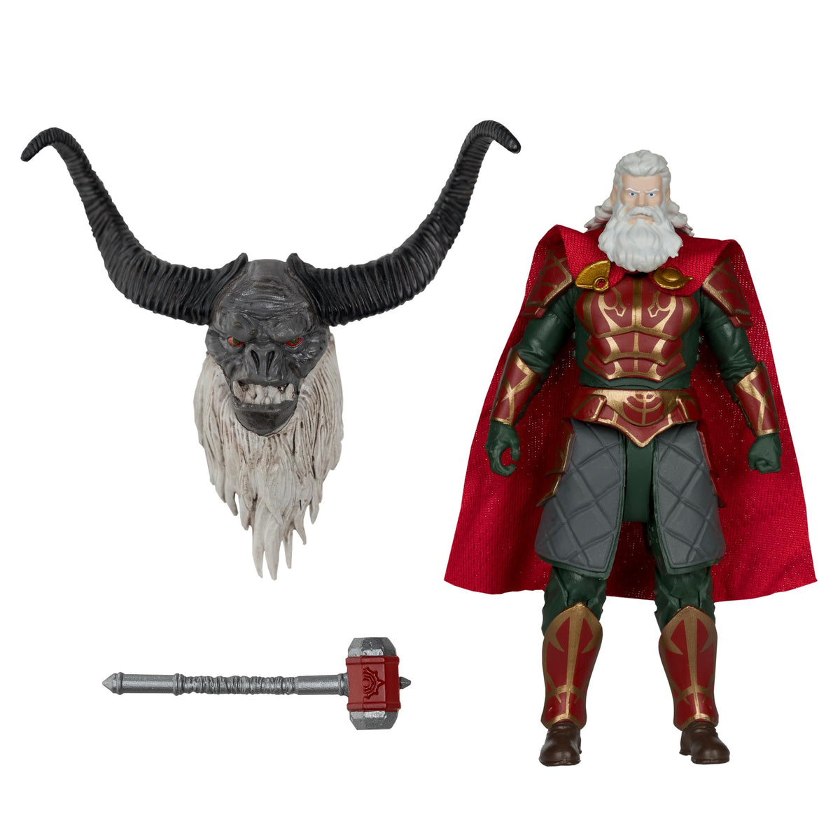 McFarlane Toys Helm Hammerhand figure in 4 inch scale for display and posing
