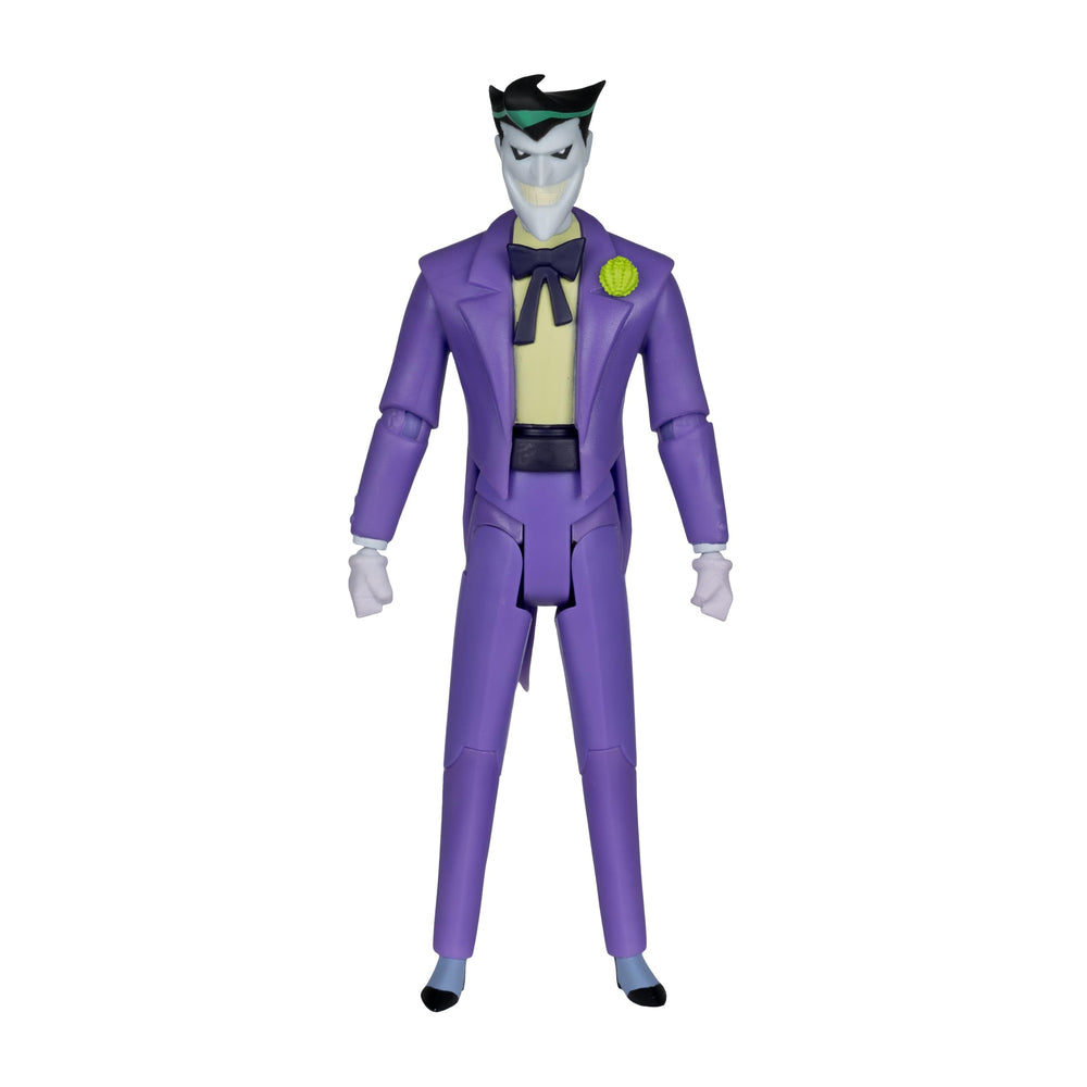 McFarlane Toys Joker figure base enables stable, dynamic display.
