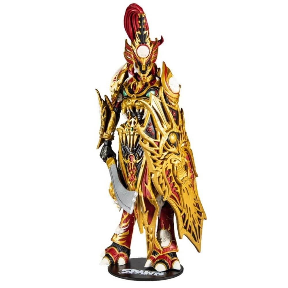 McFarlane Toys Mandarin Spawn figure front view highlighting detailed articulation for dynamic display