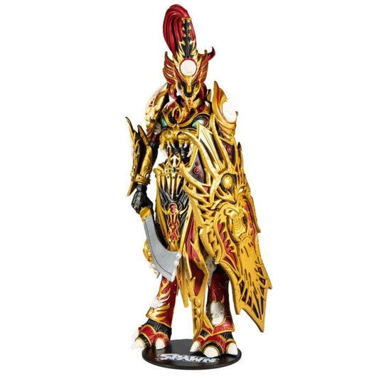 McFarlane Toys Mandarin Spawn figure front view highlighting detailed articulation for dynamic display