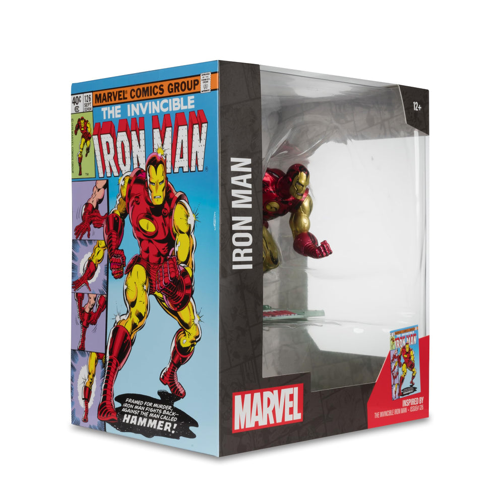 McFarlane Toys Marvel collectibles display-ready packaging helps organized gallery.