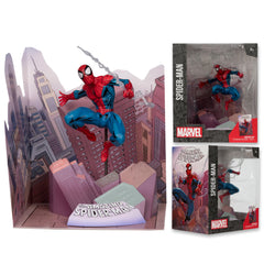 Detail of Doctor Octopus tentacles on Spider-Man diorama