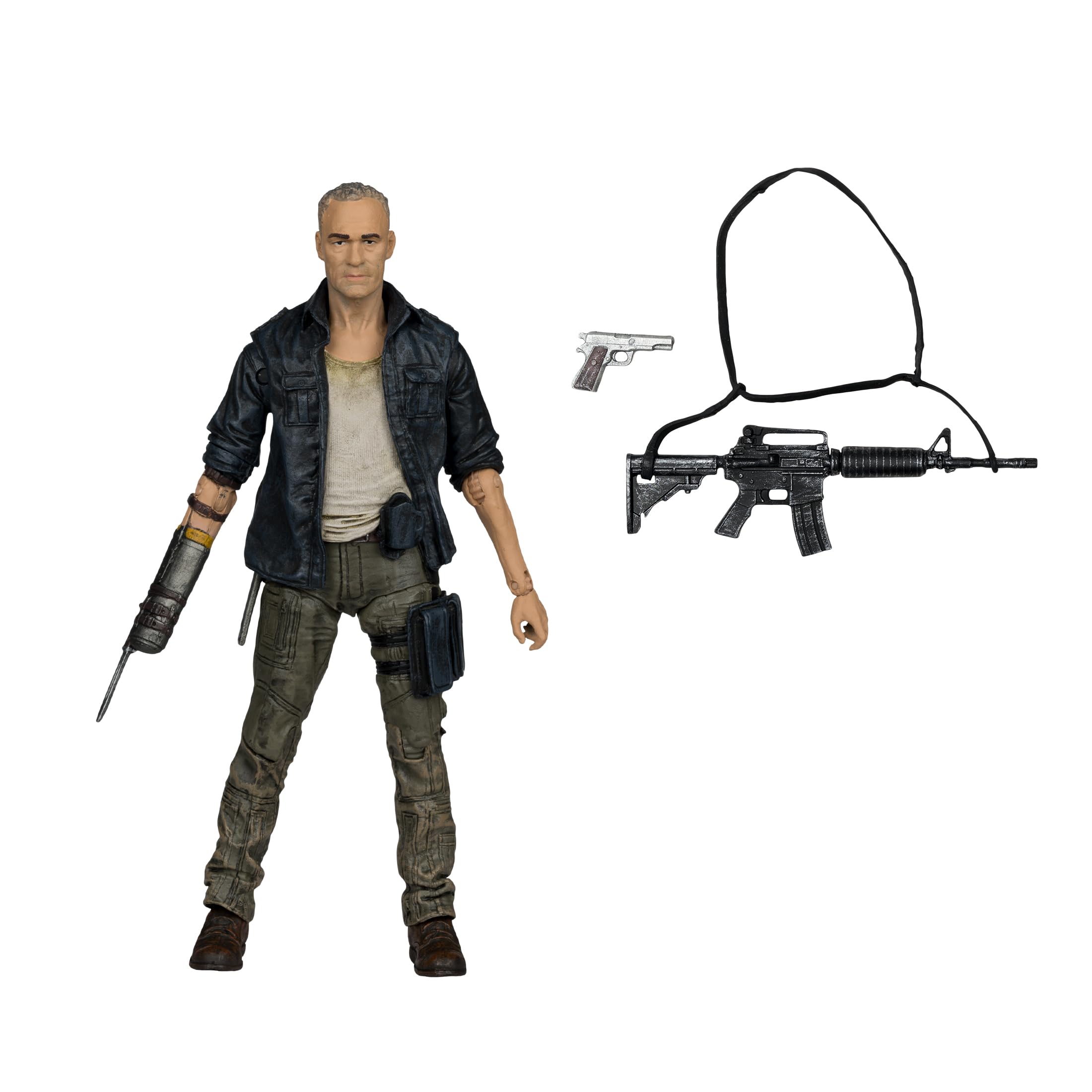 McFarlane Toys Merle Dixon articulation highlights for dioramas