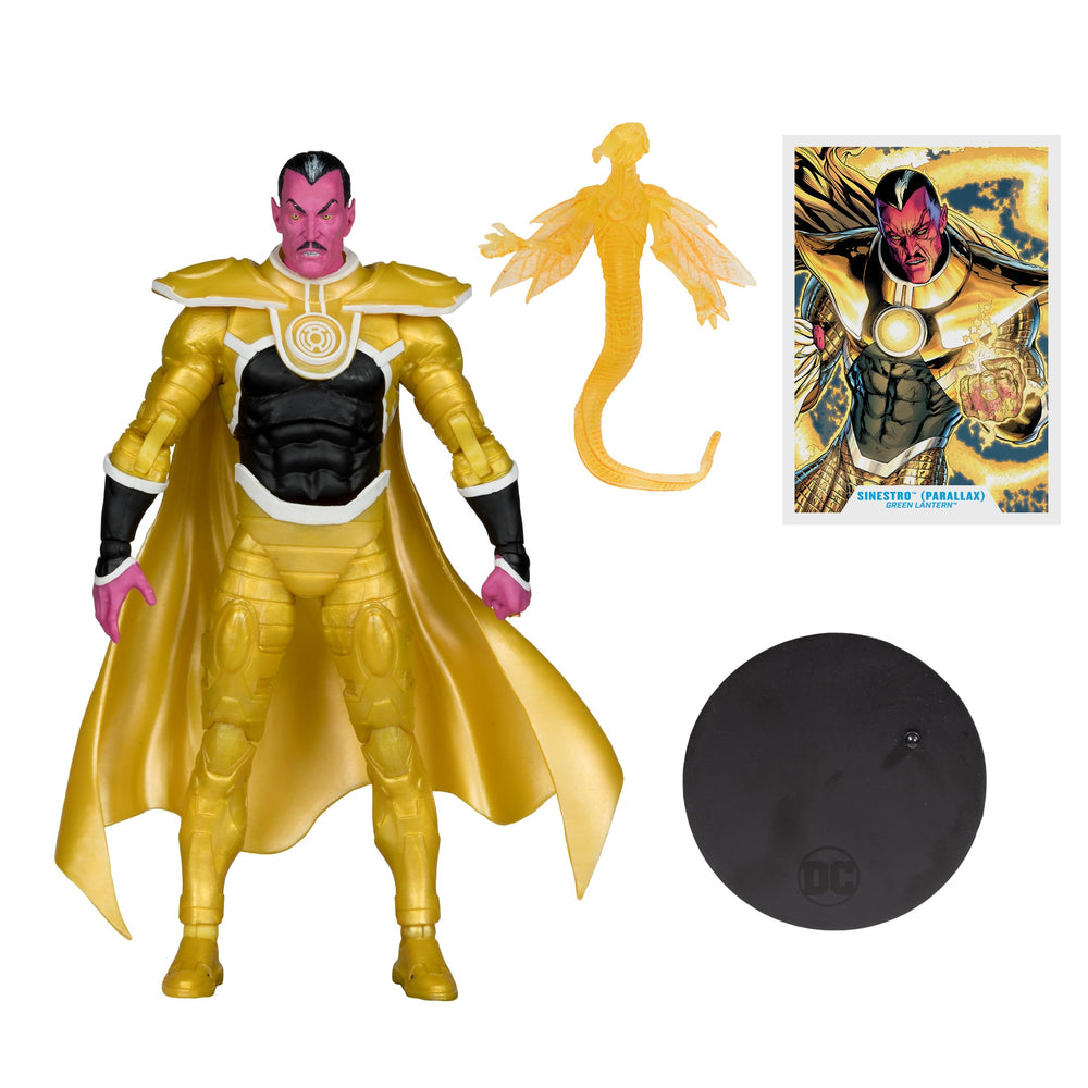 McFarlane Toys Sinestro Parallax accessory Parallax construct included