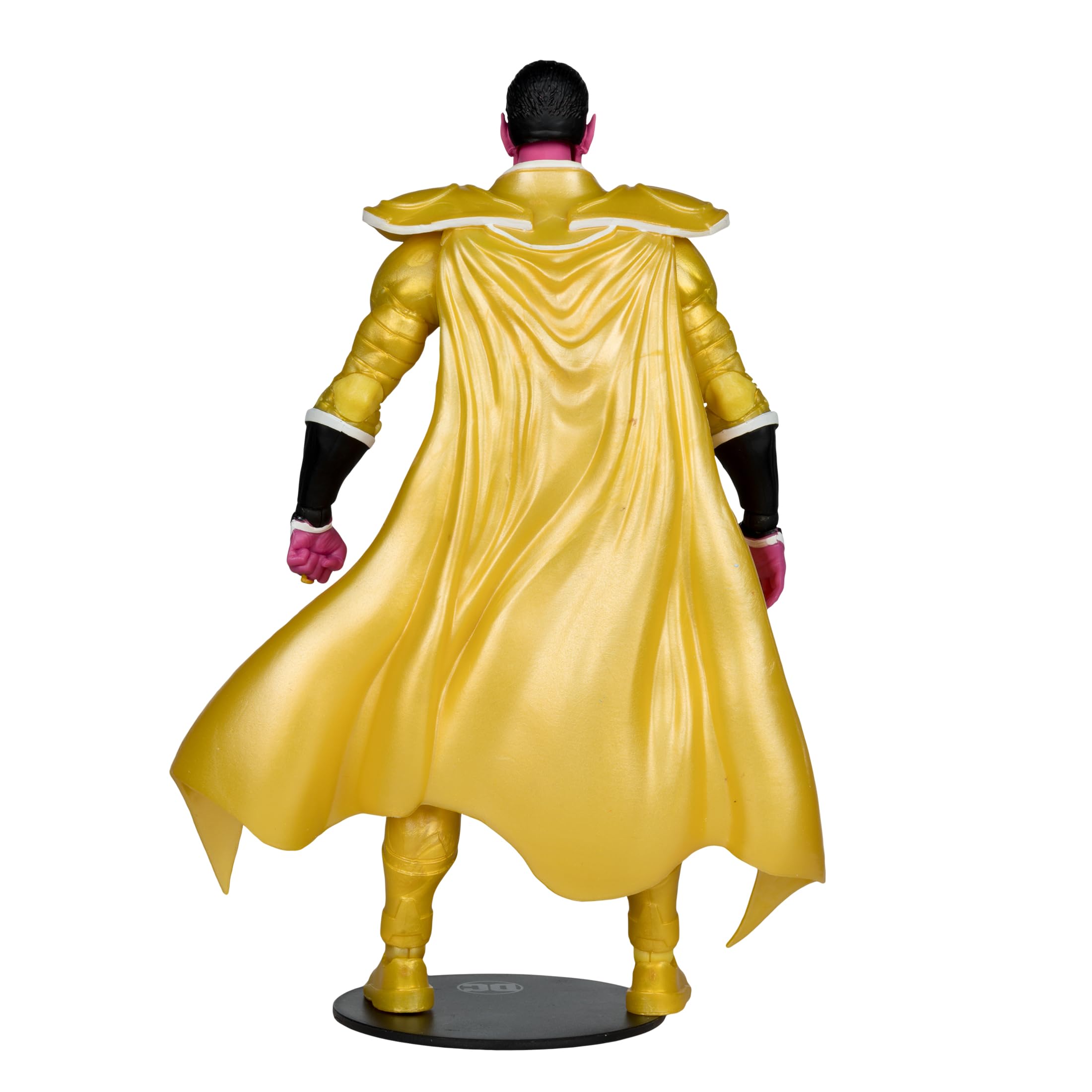 McFarlane Toys Sinestro Parallax articulation close-up for posing options