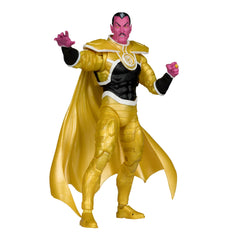 McFarlane Toys Sinestro Parallax front view for display and collection