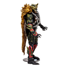 Omega Spawn Megafig on base stand enables varied action poses