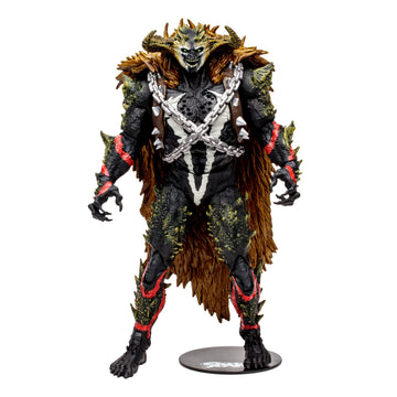 Omega Spawn Megafig figure on its base for stable display