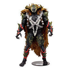 Omega Spawn Megafig figure on its base for stable display